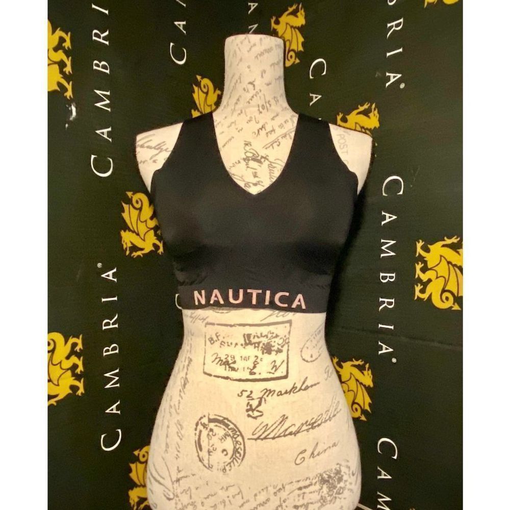 💥NAUTICA Black Sports Bra - Med